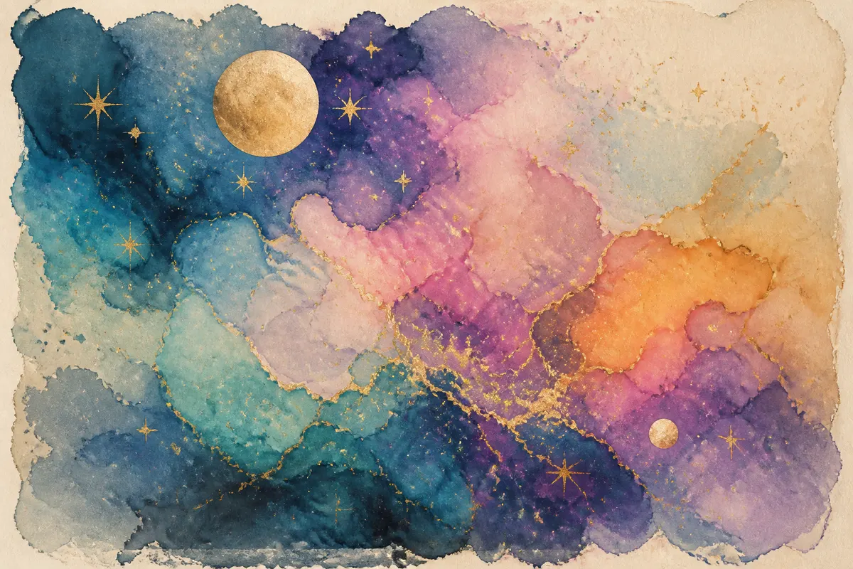 Crystal press glow — AI art Rigel Ilidža