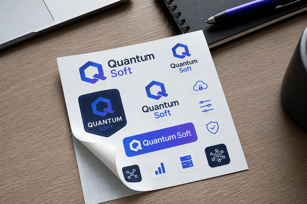 Samoljepljive etikete Quantum Soft stickers — Rigel