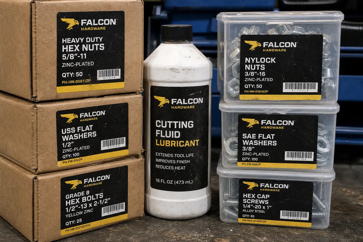 Etikete Falcon Hardware — industrial labels Rigel