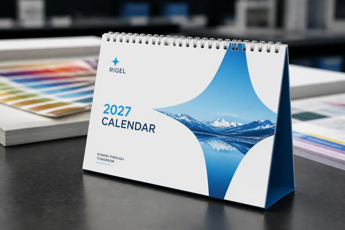 Kalendar Rigel — uzorak stolnog formata Ilidža