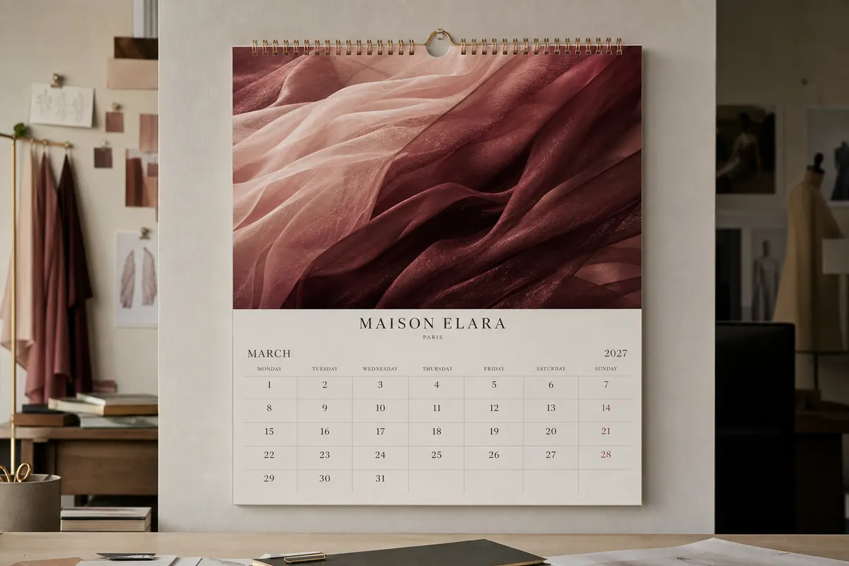 Kalendar Rigel — zidni 13 stranica Ilidža