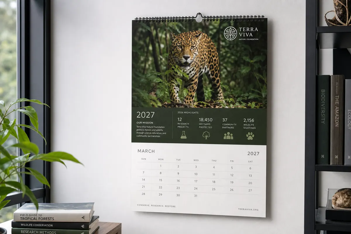 Kalendar Rigel — stolni trokut sample Ilidža