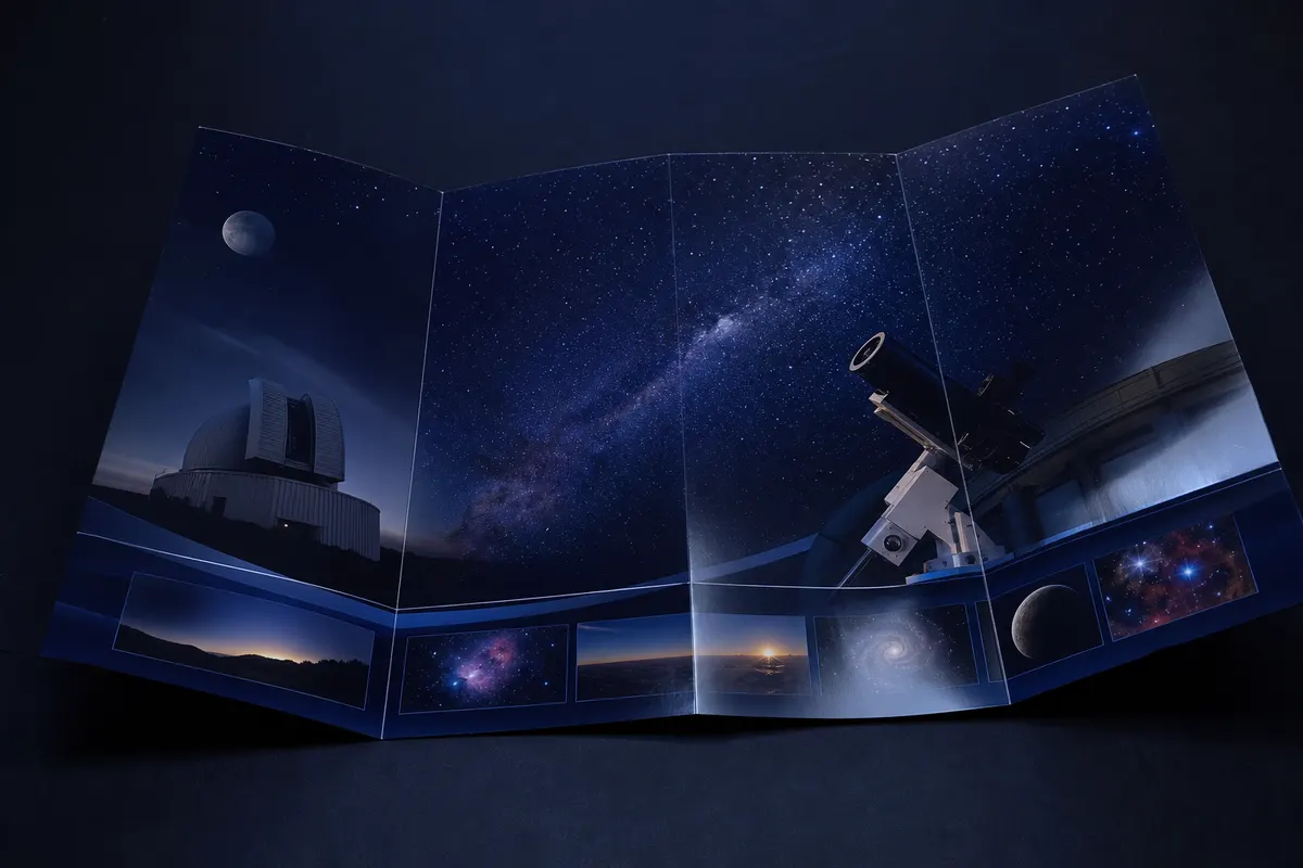 Presavijeni Rigel — gatefold brochure Ilidža